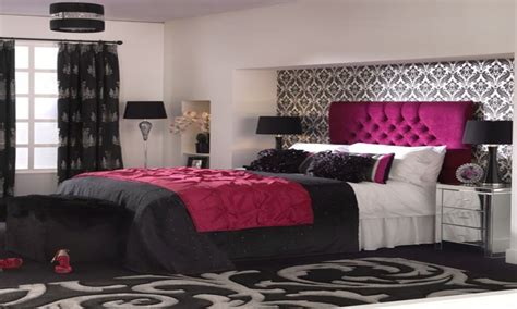 Glamorous Bedrooms Hot Pink And Black Bedroom Hot Pink And Black Dresses Bedroom Designs