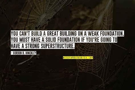 Building Strong Foundation Quotes Top 2 Famous Quotes About Building