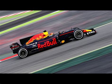 Rb13 With Max Verstappen On The 8th Of March 2017 Red Bull Racing