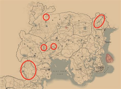 Red Dead Redemption 2 Online Interactive Map Mazarch