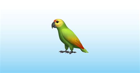Papuga Emoji 🦜
