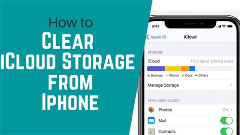 Clear Icloud Storage From Iphone Delete Icloud Backup Icloud Guide Youtube