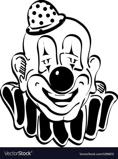 happy clown royalty free vector image vectorstock