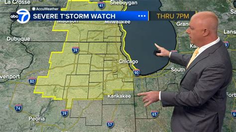 Chicago Weather Radar Storms Gusty Winds Possible For Chicago Area