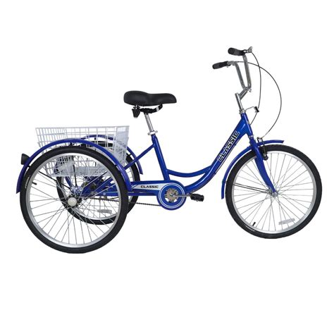 Aboron Inch Speed Adult Tricycles Wheels Cruiser Bike With Basket Trikes For Women Men