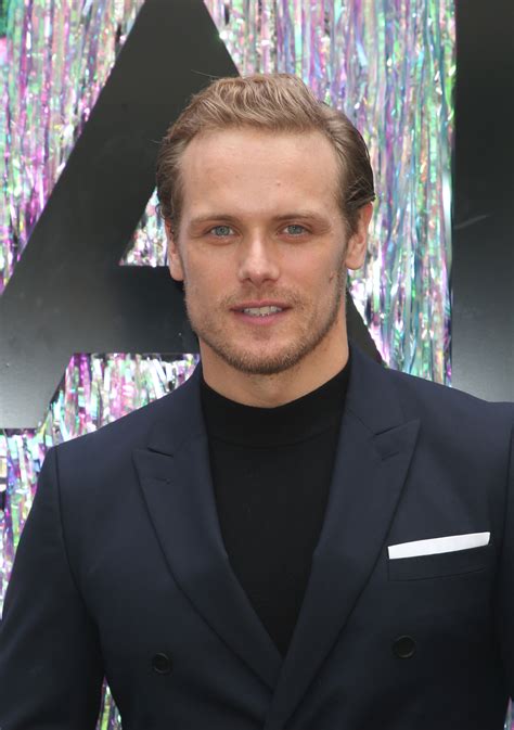 Outlanders Sam Heughan Teases Fans With ‘month And A Bit To Go Until