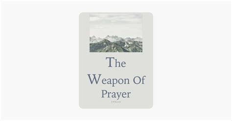 The Weapon Of Prayer Novel Pdf Mr O Read Online