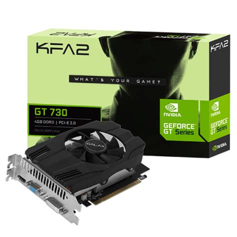 Following the posting of the final driver from release 418 on april 11, 2019 geforce game ready drivers will no longer support nvidia 3d vision or systems utilizing. GALAX GEFORCE GT 730 4GB DDR3