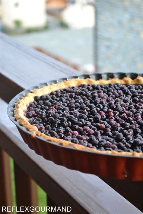 Tarte aux myrtilles de Savoie