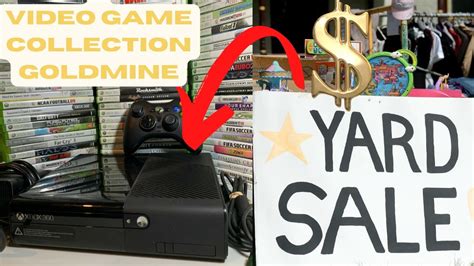 This Yard / Garage Sale was a GOLDMINE! A HUGE Xbox 360 collection we
