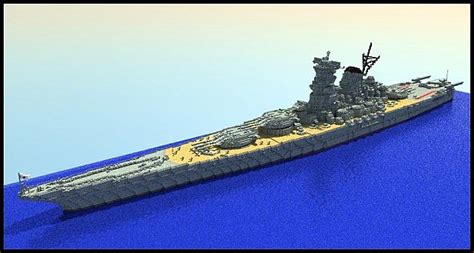 Musashi was sunk 24 october 1944, in the sibuyan sea by aircraft of us tf 38 while enroute to the battle off. IJN Yamato class Battleship Minecraft Project