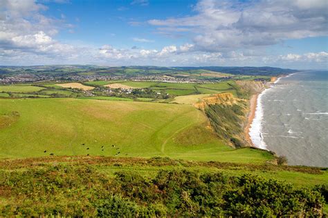 Dorset Countryside And Coastal View Photograph By Michael Charles