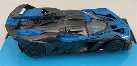 Bugatti Bolide 2021 In Blue Black 118 Scale Trackday Car Model From