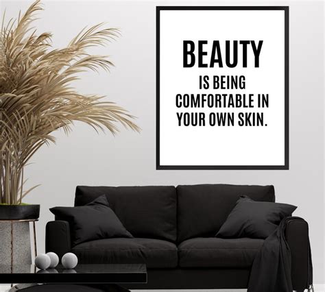 Beauty Quote Wall Art Beauty Definition Printable Wall Art Etsy