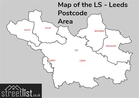 Ls Postcode Area Learn About The Leeds Ls Postal Area