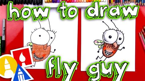 How To Draw Fly Guy Youtube