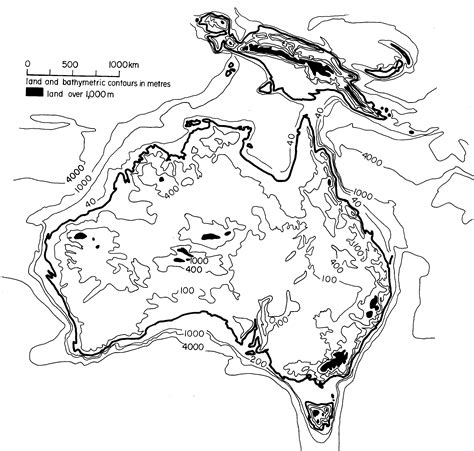 Topography Of Australia