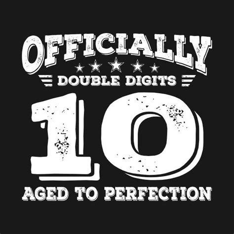 Entering Double Digits Svg Double Digits Svg 10th Birthday Etsy Artofit