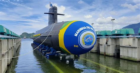 Brasil Lanzó Al Mar Su Segundo Submarino Tipo Scorpene De Fabricación