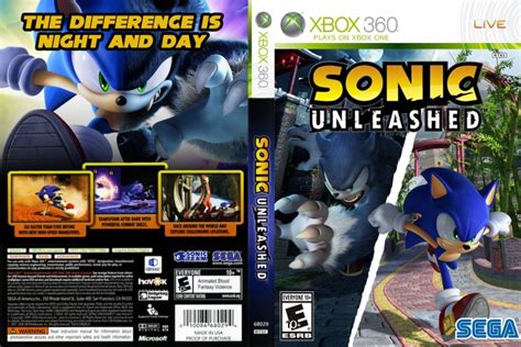 Sonic Unleashed Xbox 360 Box Art Cover By Jambopaul