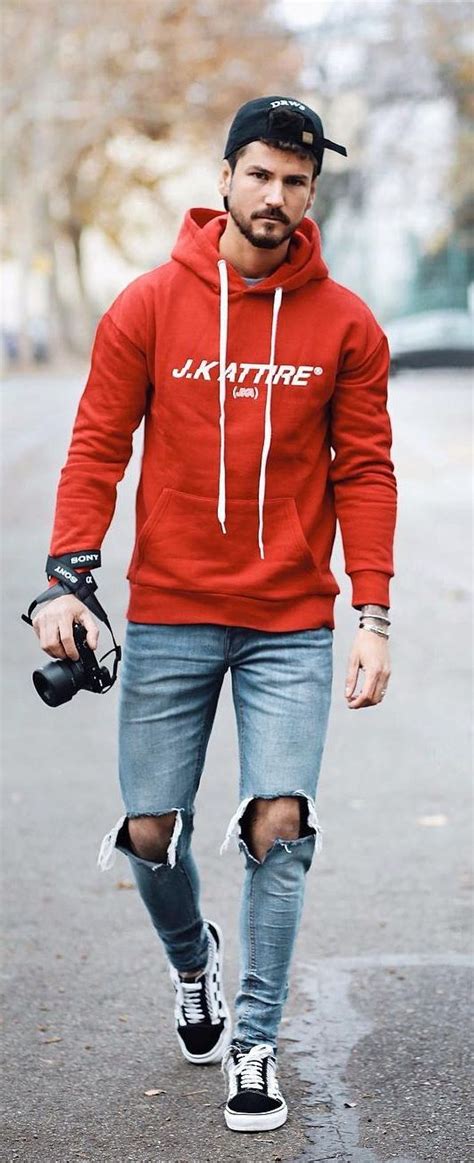 Street Style Fashion 20 Cool Hoodie Outfits For Men To Try In 2019