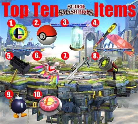 Top Ten Super Smash Bros Items Starting Off Smash Week I Flickr