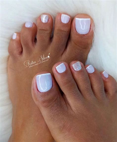 50 Best Wedding Toe Nails White Tip Toe Nails In 2022 Wedding Toe
