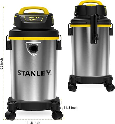 Stanley Sl18129 Wetdry Vacuum 4 Gallon 4 Horsepower Stainless