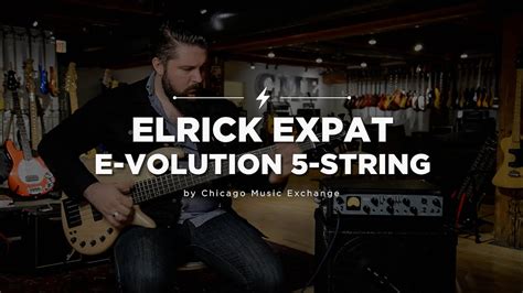 Elrick Expat E Volution 5 String Bass Cme Quick Riff Marc Najjar Youtube