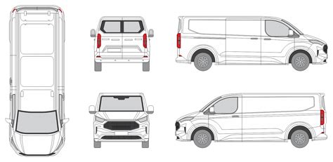 Ford Transit Custom Van 2023 Get Creative With Vehicle Wrap Design