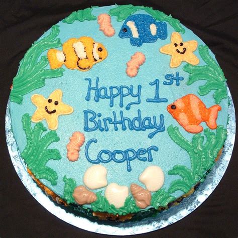 Explore more searches like fish birthday cake. Cute fish birthday cake | Fishing themed birthday party ...