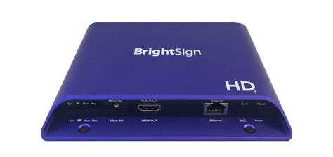 Brightsign Hd223 Standard Io Digital Signage Player Only 35000 Ask