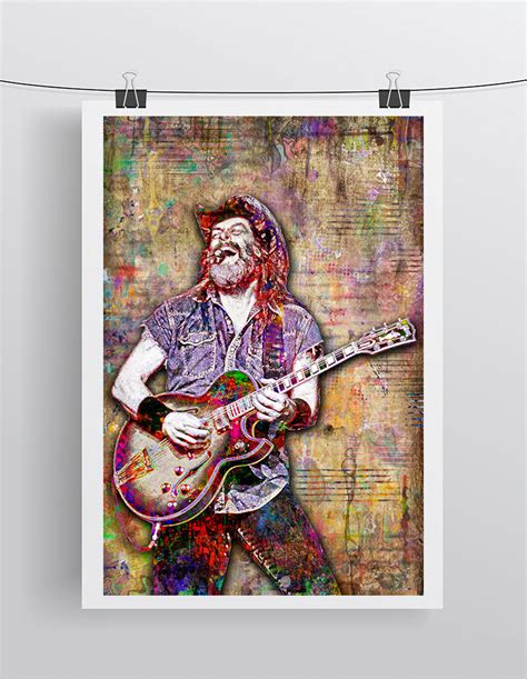 Ted Nugent Poster Ted Nugent Tribute Fine Art Mcqdesign