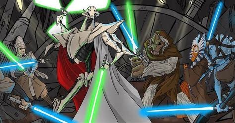 General Grievous First Appearance In The Clone Wars Star Wars Poster