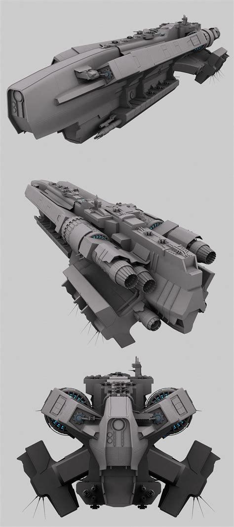 Achilles Battle Cruiser Wip2 By Ulyses Flickr Photo Sharing