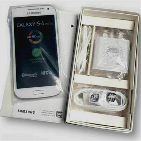 Brand New Samsung Galaxy S4 Mini Gt I9195 White 8gb Smartphone Boxed Ebay