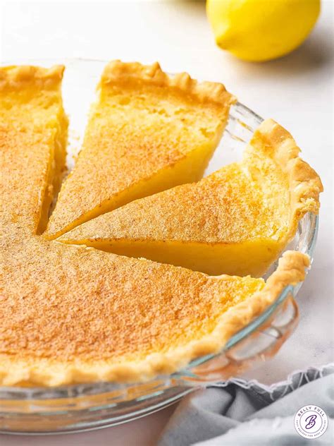 Lemon Curd Pie Belly Full