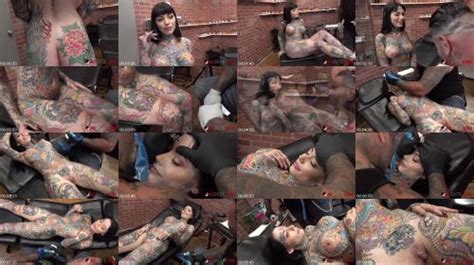 Tiger Lilly Gets A Forehead Tattoo While Naked Avkb My XXX Hot Girl