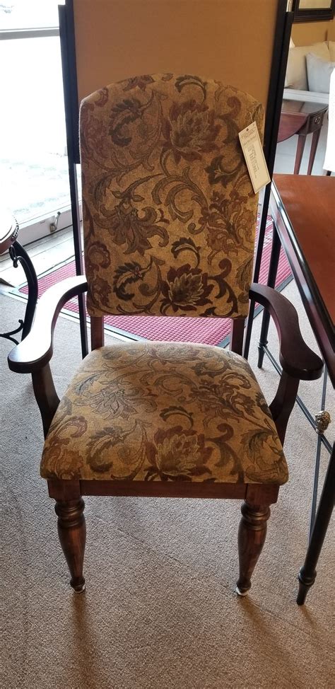 Pair Of Paisley Arm Chairs Delmarva Furniture Consignment