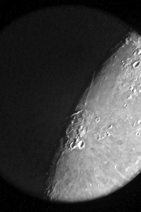 Moon Through Telescope 5° Astrocartman Flickr