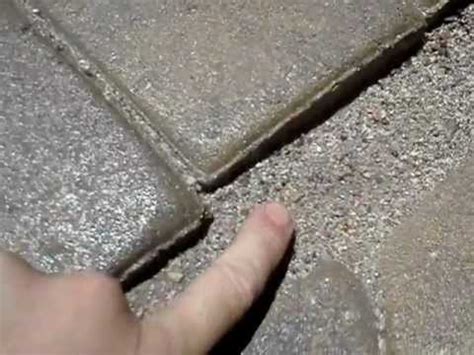 They are diverse in design and make for a durable surface. Sand lock sealing paver sand - YouTube