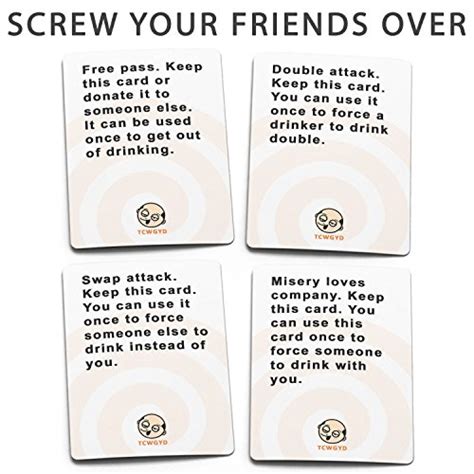 A separate cup is placed in the middle of a ring of cards facedown and the players sitting around it. These Cards Will Get You Drunk - Fun Adult Drinking Game ...