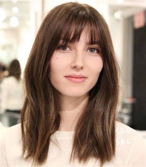 20 Wispy Bangs To Completely Revamp Any Hairstyle Medium Hair Styles
