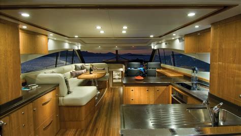 Small Yacht Of Interior Elegant And Beautiful For The