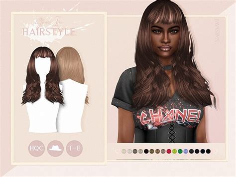 Give In Hair By Javasims From Tsr Sims 4 Downloads