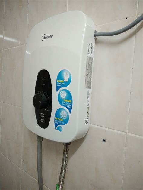 Yes (digital led) electronic flow sensor: Midea Instant Water Heater MWH-38Q reviews