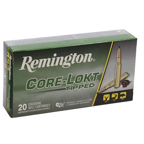 Remington 308 Winchester Ammo 165 Gr Core Lokt Tipped Polymer Tip