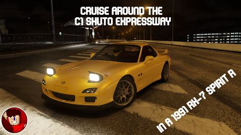 Cruising Around The C Shuto Expressway In An Rx Assetto Corsa