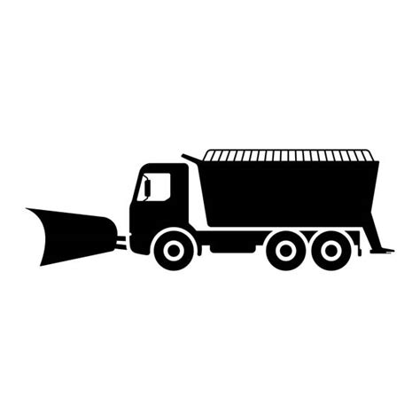 40 Snow Plows Silhouette Illustrations Royalty Free Vector Graphics