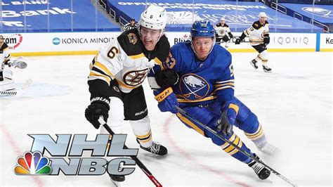 Boston Bruins Vs Buffalo Sabres Extended Highlights 42021 Nbc